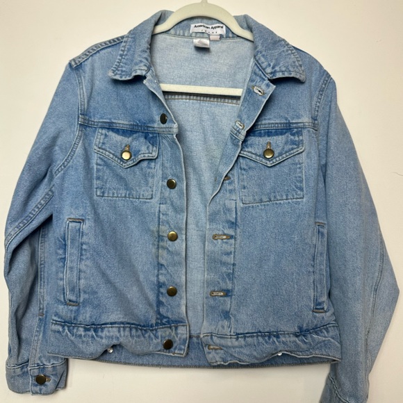 AMERICAN APPAREL vintage jean jacket denim size XS - Picture 2 of 6